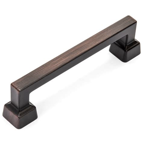 cabinet lifetime hardware steel rail oil rubbed bronze|6 Inch Center to Center Bronze Rail Cabinet Pull, Medium Bronze.